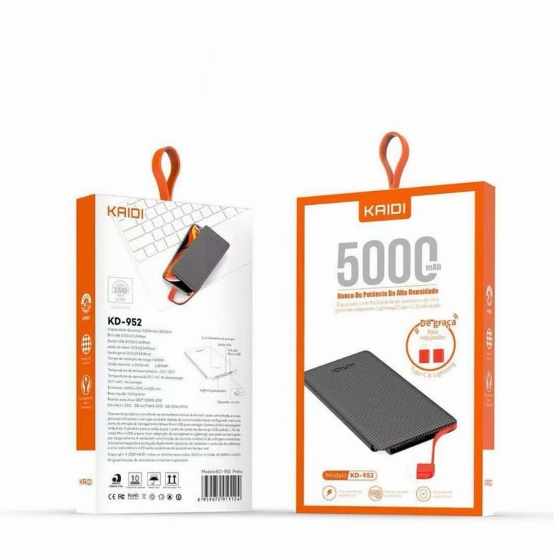 Power Bank Kaidi 5000mah